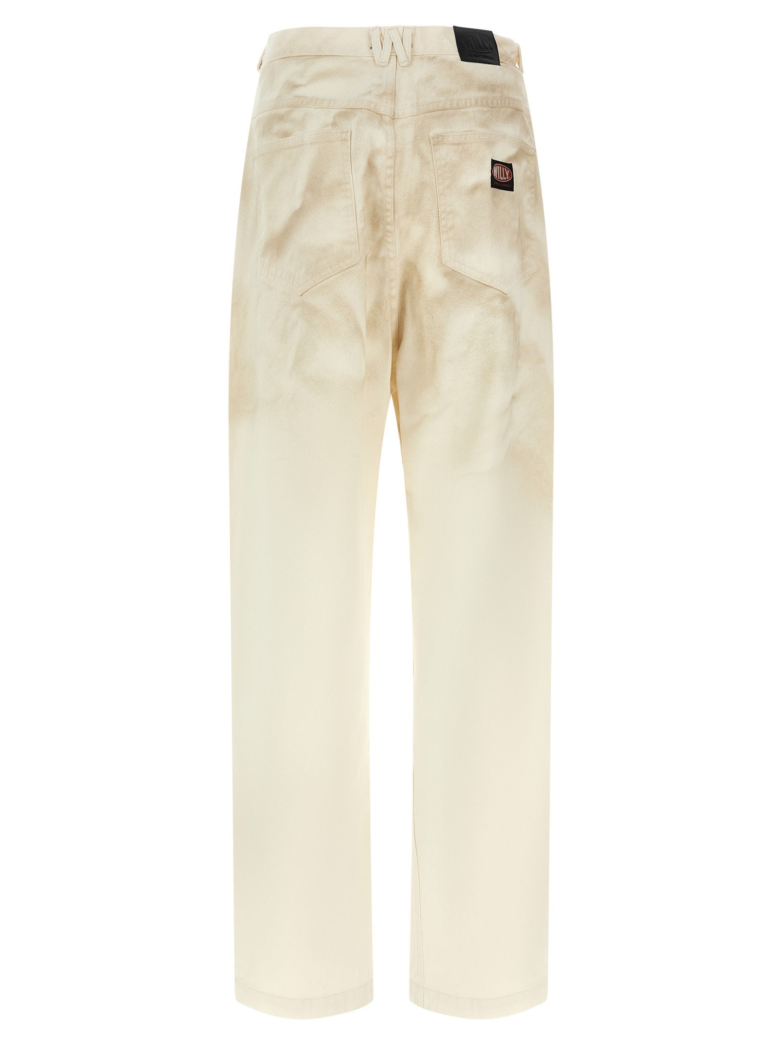 Willy Chavarria Bad Boy Jeans Beige