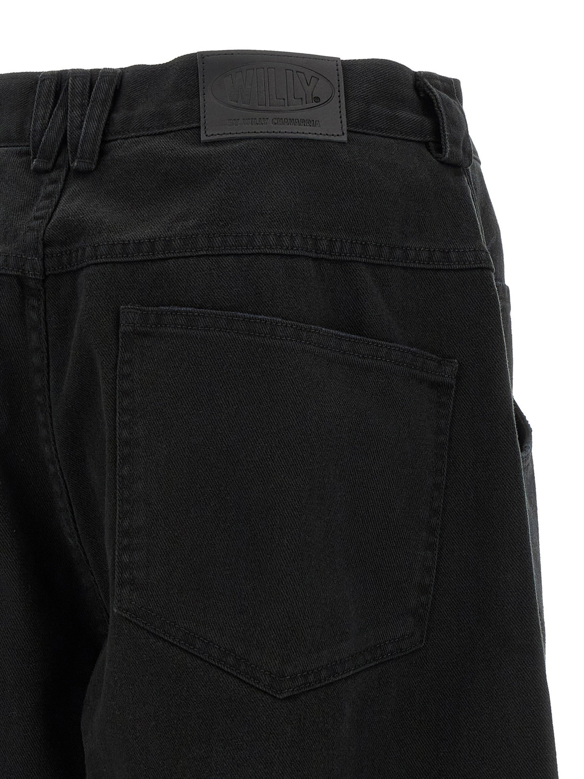 Willy Chavarria Bad Boy Jeans Black