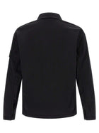 Stone Island Badge Overshirt Black