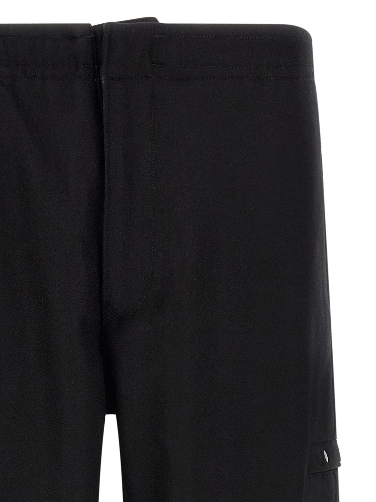 Stone Island Badge Stone Island Ghost Cargo Pants Black