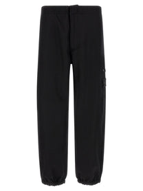 Stone Island Badge Stone Island Ghost Cargo Pants Black