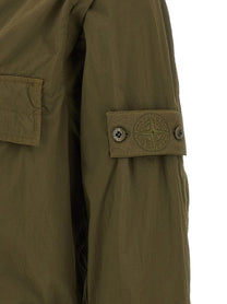 Stone Island Badge Stone Island Ghost Overshirt Green