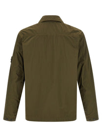 Stone Island Badge Stone Island Ghost Overshirt Green