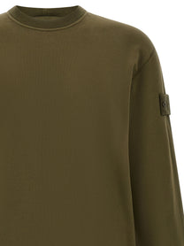 Stone Island Badge Stone Island Ghost Sweatshirt Green