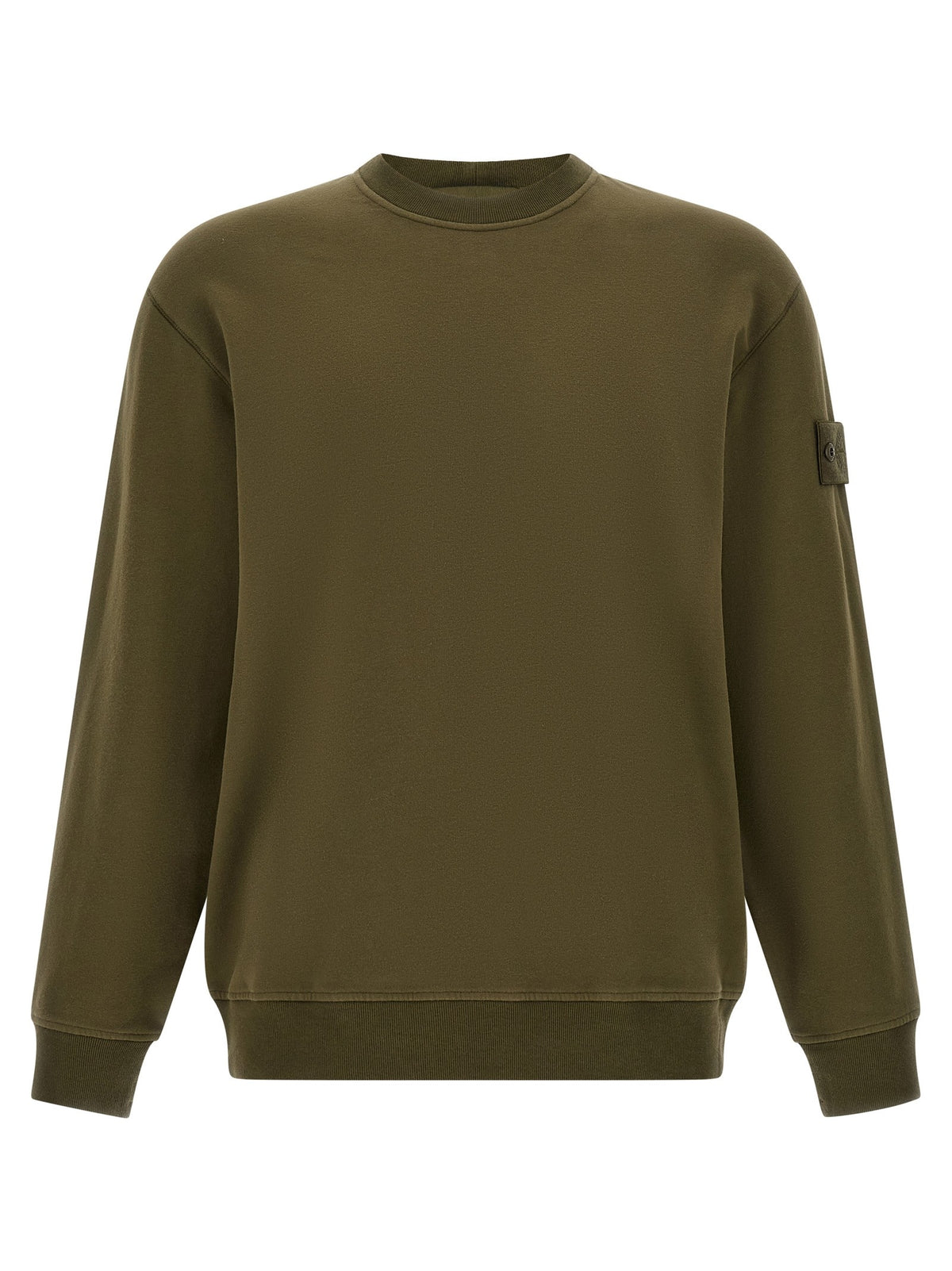 Stone Island Badge Stone Island Ghost Sweatshirt Green
