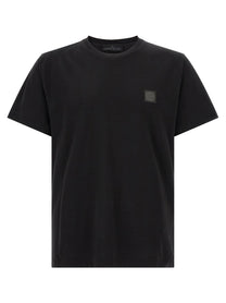 Stone Island Badge Stone Island Ghost Shirt Black
