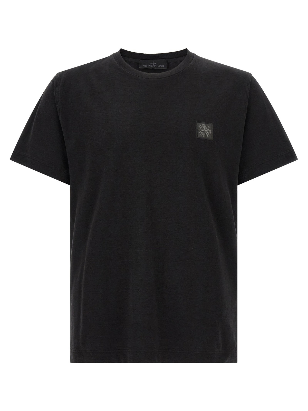 Stone Island Badge Stone Island Ghost Shirt Black