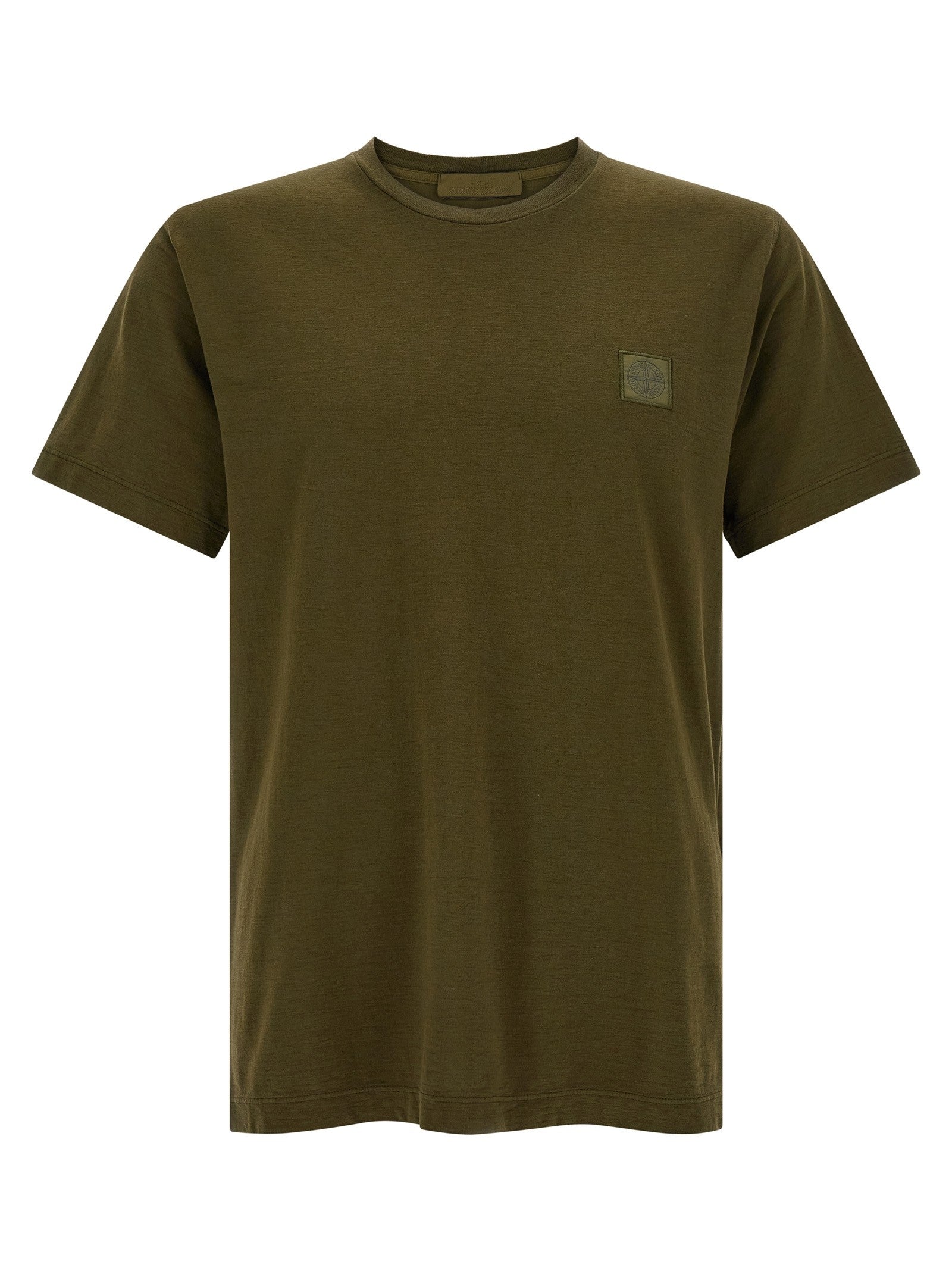 Stone Island Badge Stone Island Ghost Shirt Green