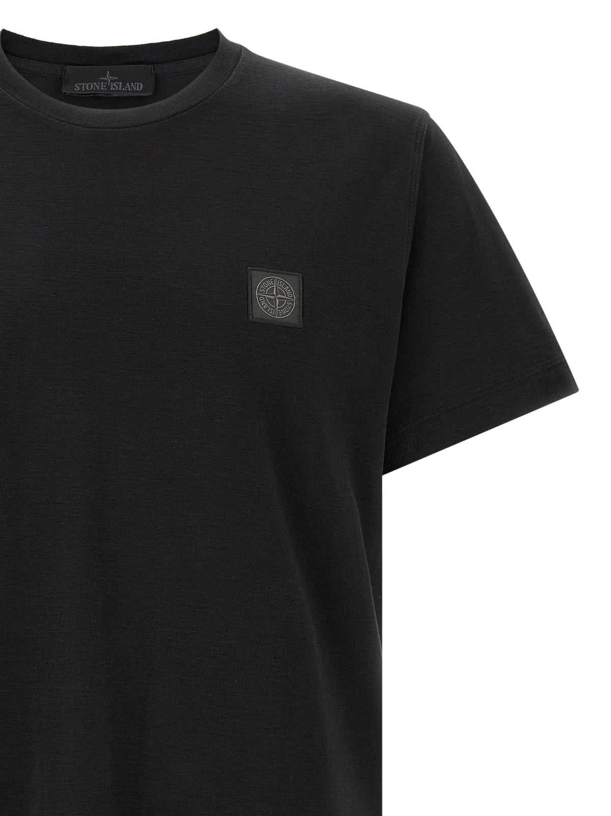 Stone Island Badge Stone Island Ghost Shirt Black, view 3