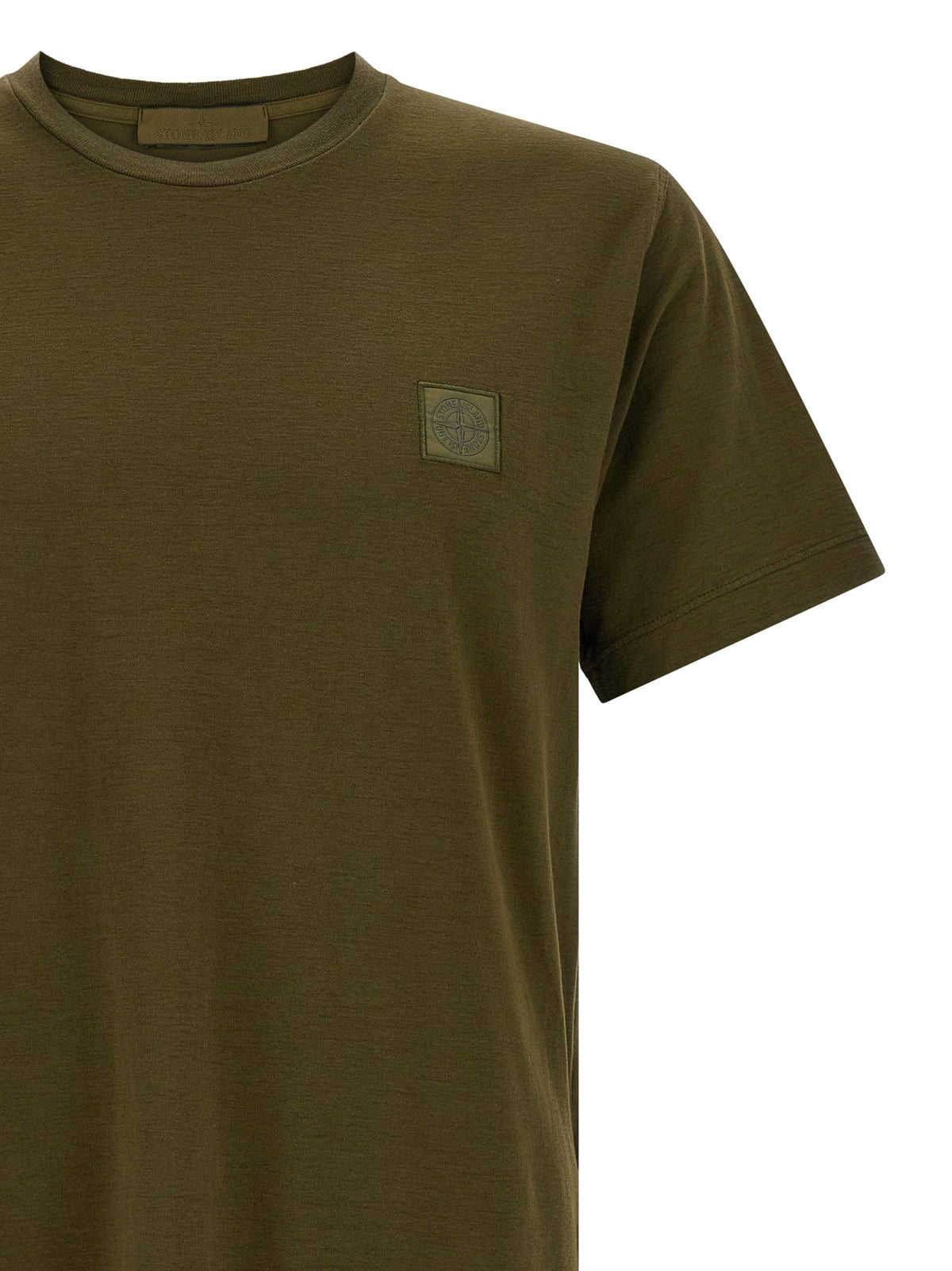 Stone Island Badge Stone Island Ghost Shirt Green