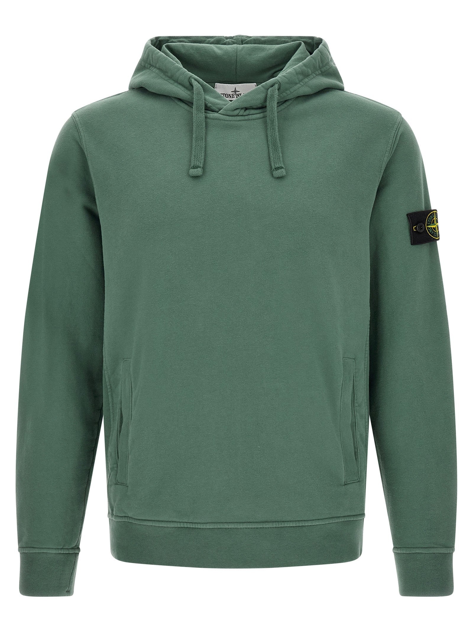 Stone Island Badge Stone Island Hoodie Green
