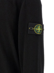 Stone Island Badge Stone Island Polo Shirt Black