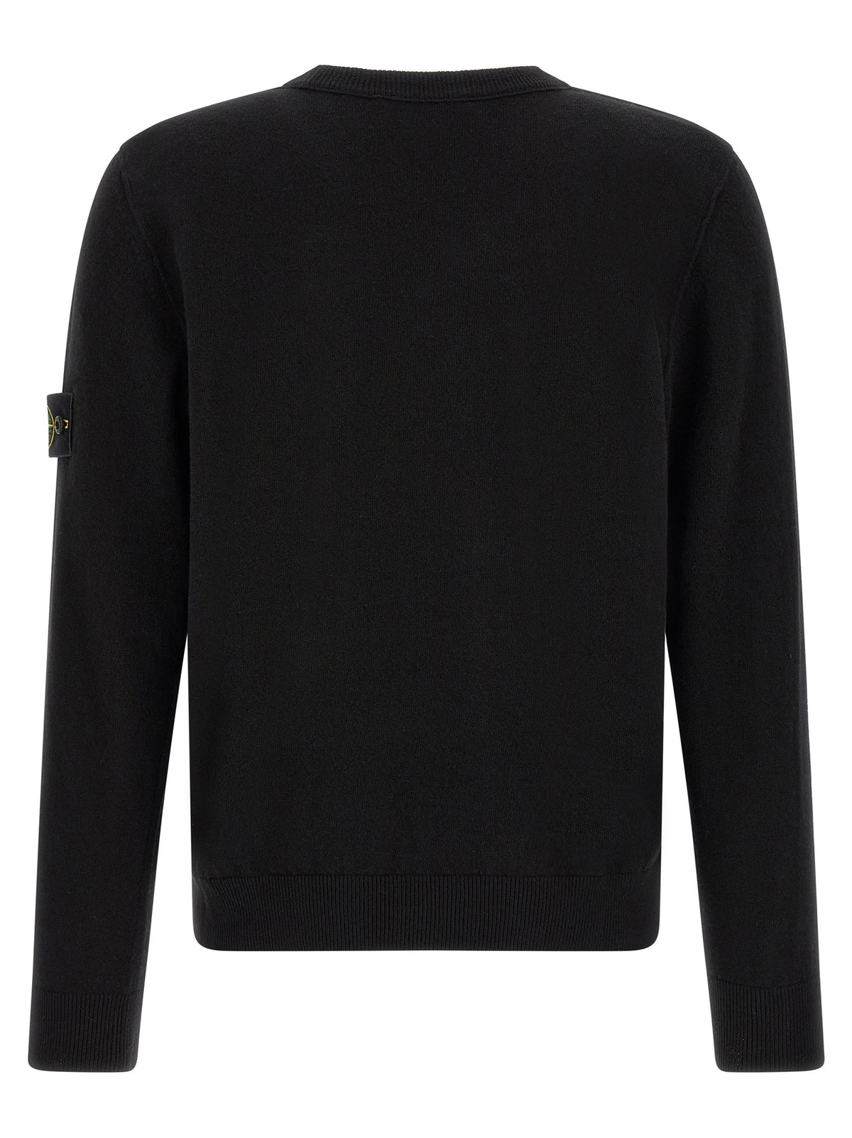 Stone Island Badge Stone Island Sweater Black