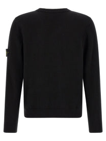 Stone Island Badge Stone Island Sweater Black