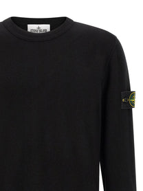 Stone Island Badge Stone Island Sweater Black