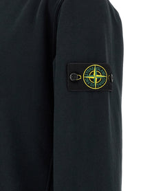 Stone Island Men's Organic Cotton Sweatshirt Blue