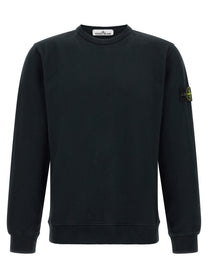 Stone Island Men's Organic Cotton Sweatshirt Blue