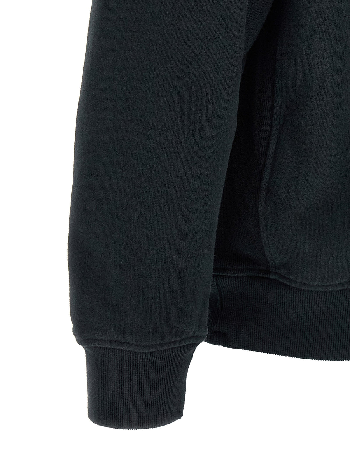Stone Island Men's Organic Cotton Sweatshirt Blue, view 4