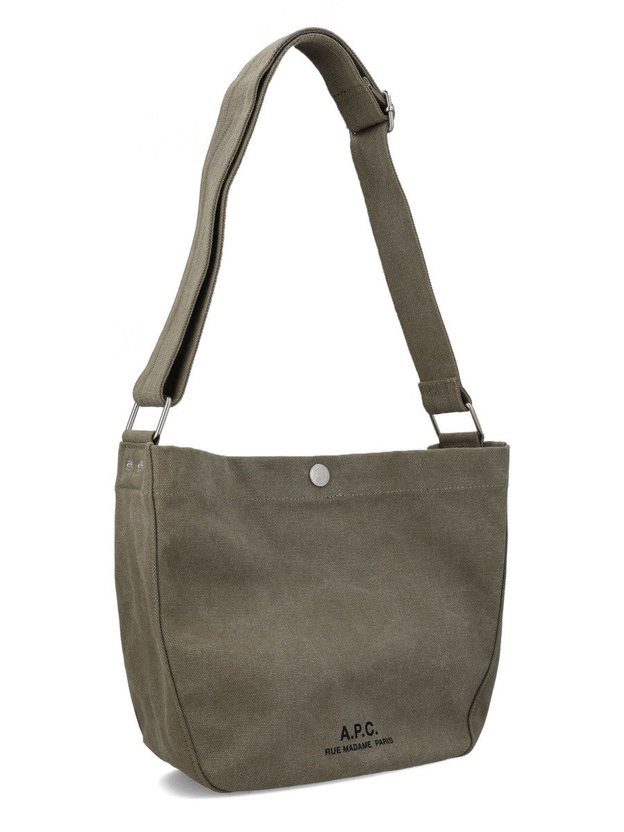 A.P.C Men's Bag Besace Journal Brown