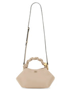 Ganni Women's Bou Small Bag Beige, view 2