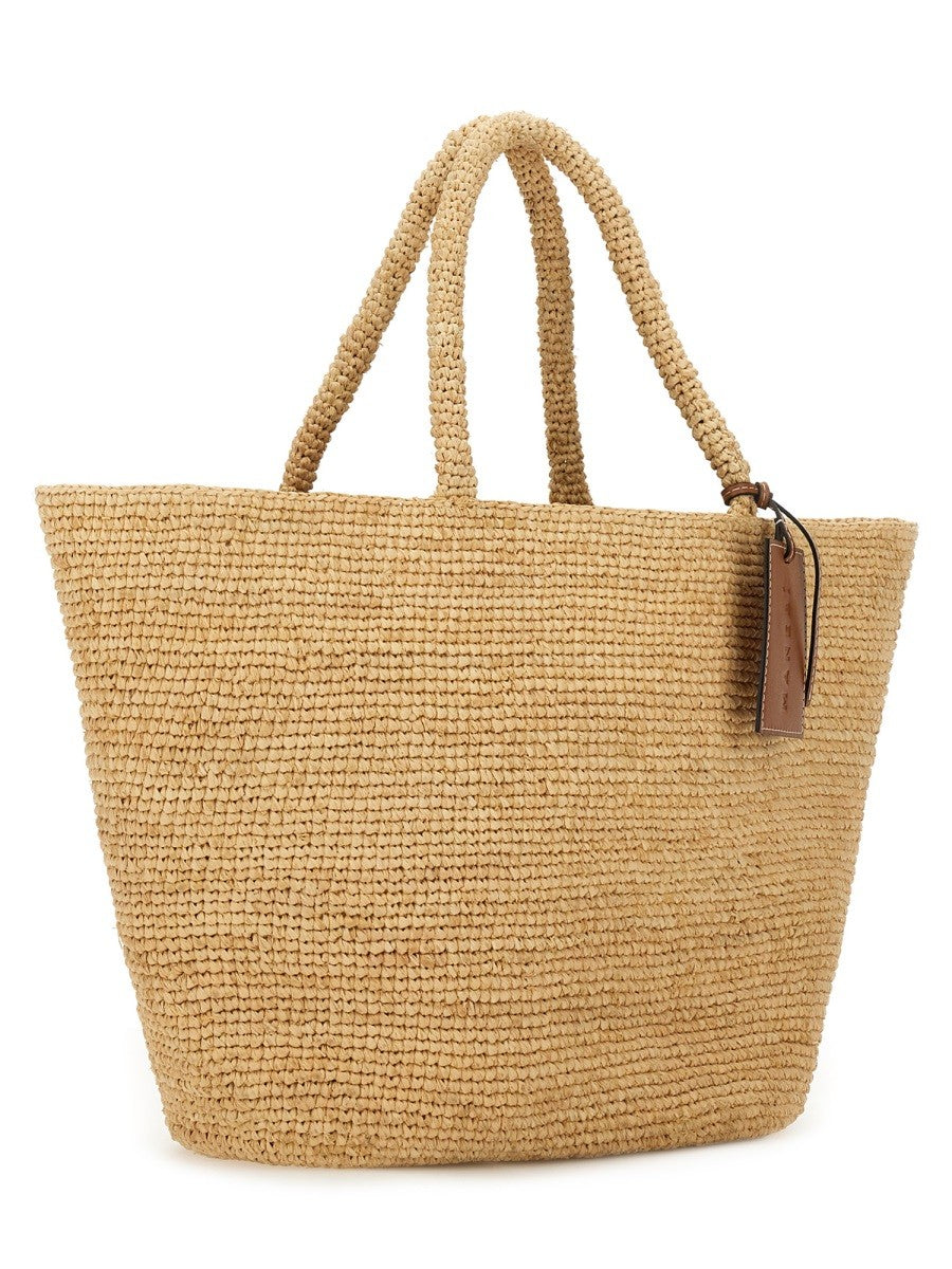 Manebi Women's Bag Panier Beige