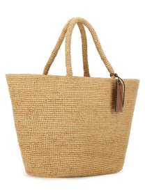 Manebi Women's Bag Panier Beige