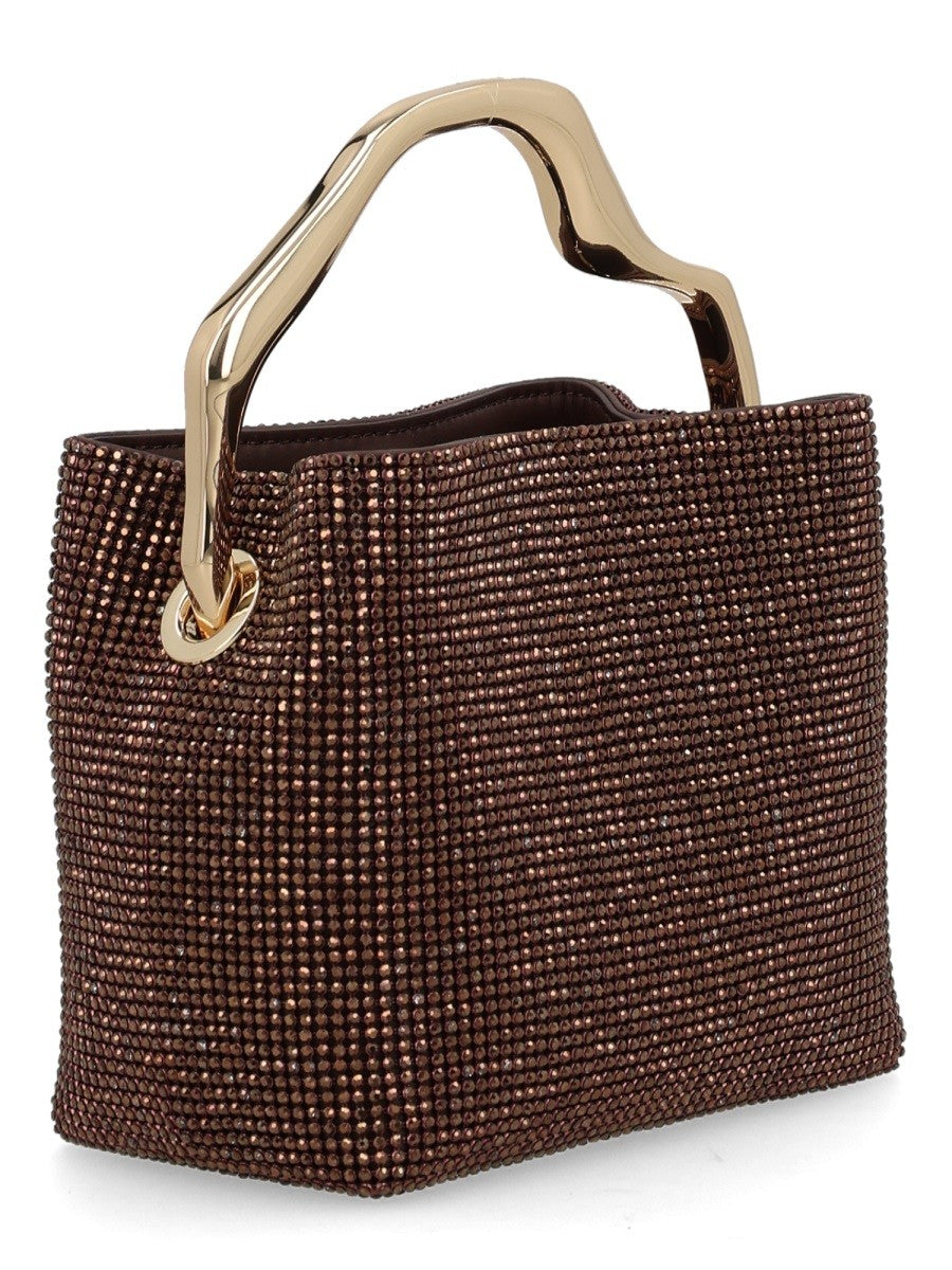 Cult Gaia Women's Bag Solene Mini Brown, view 3