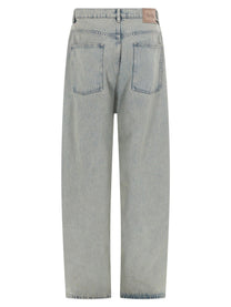 Drôle de Monsieur Men's Baggy Fit Jeans Grey