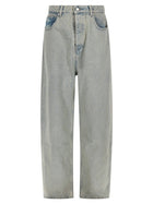 Drôle de Monsieur Men's Baggy Fit Jeans Grey
