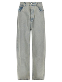 Drôle de Monsieur Men's Baggy Fit Jeans Grey