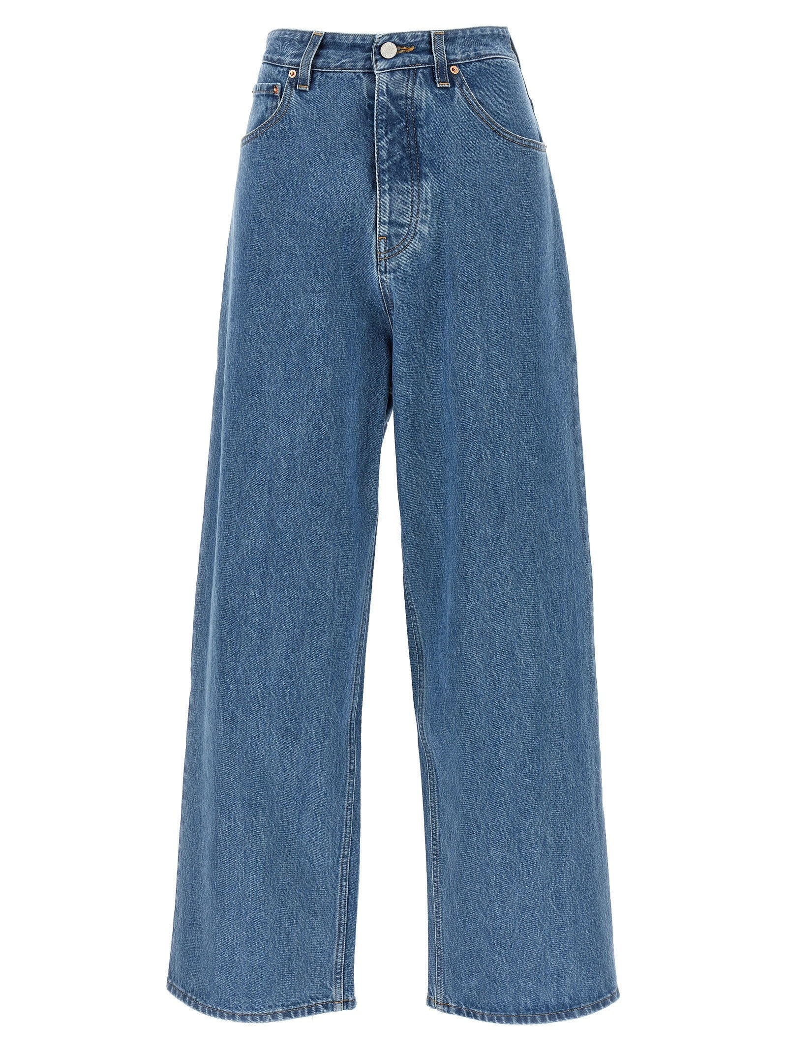 Vetements Baggy Jeans Blue