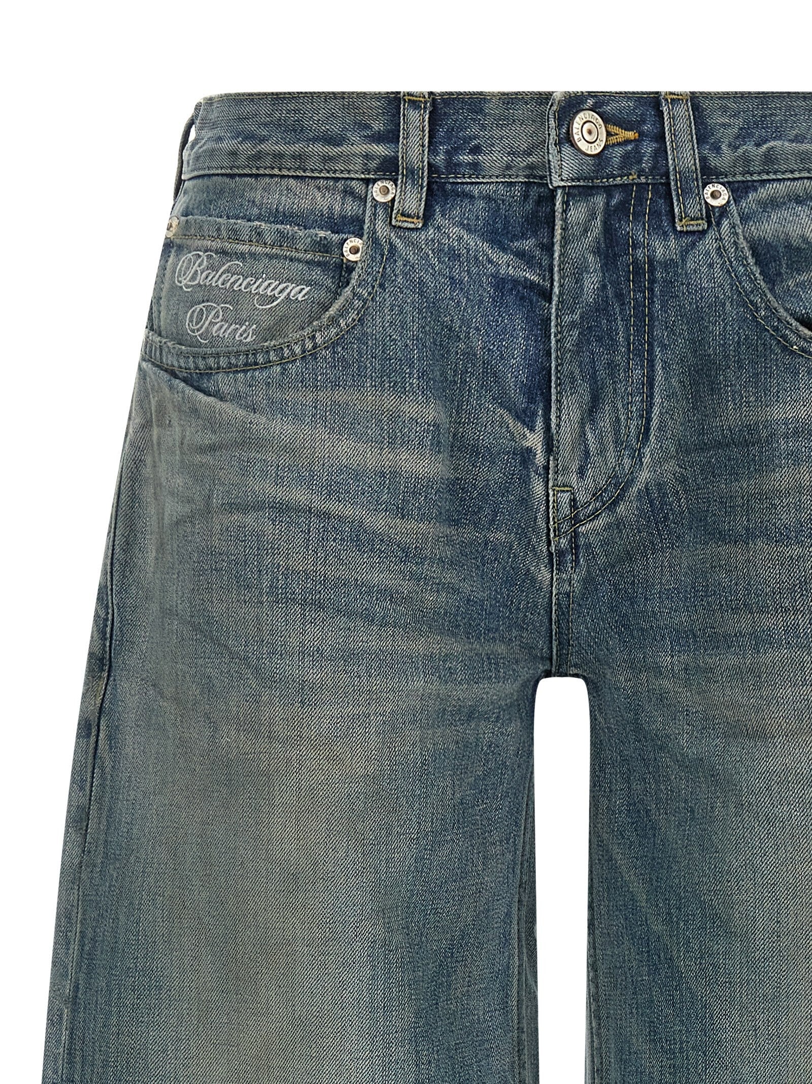 Balenciaga Baggy Jeans Blue