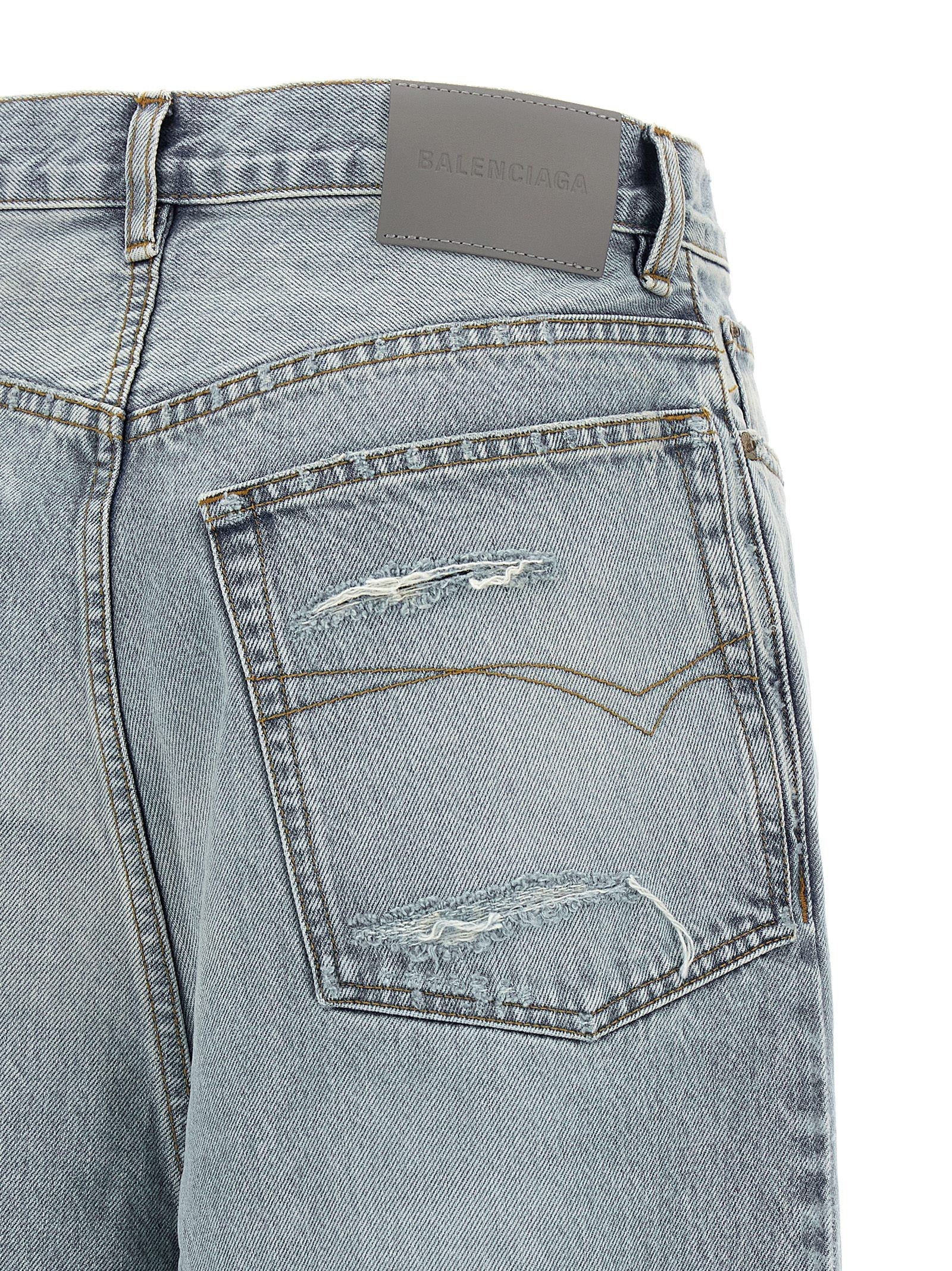 Balenciaga Baggy Jeans Blue