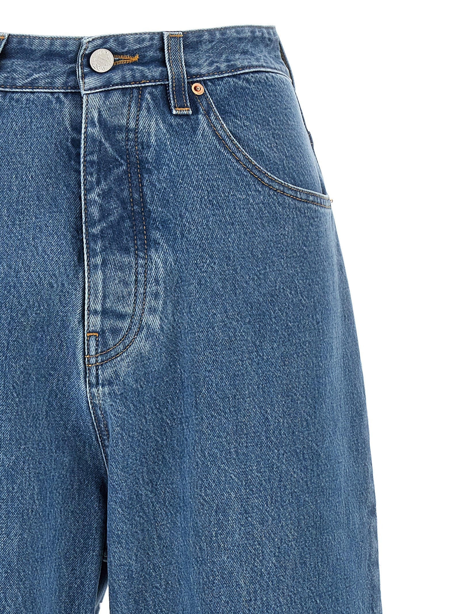Vetements Baggy Jeans Blue