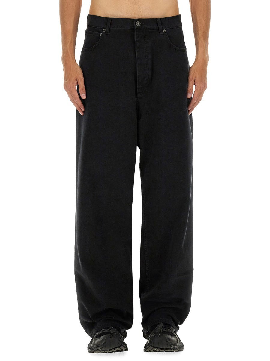 Balenciaga Men's Baggy Pants Black
