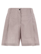 Brunello Cucinelli Baggy Shorts Gold