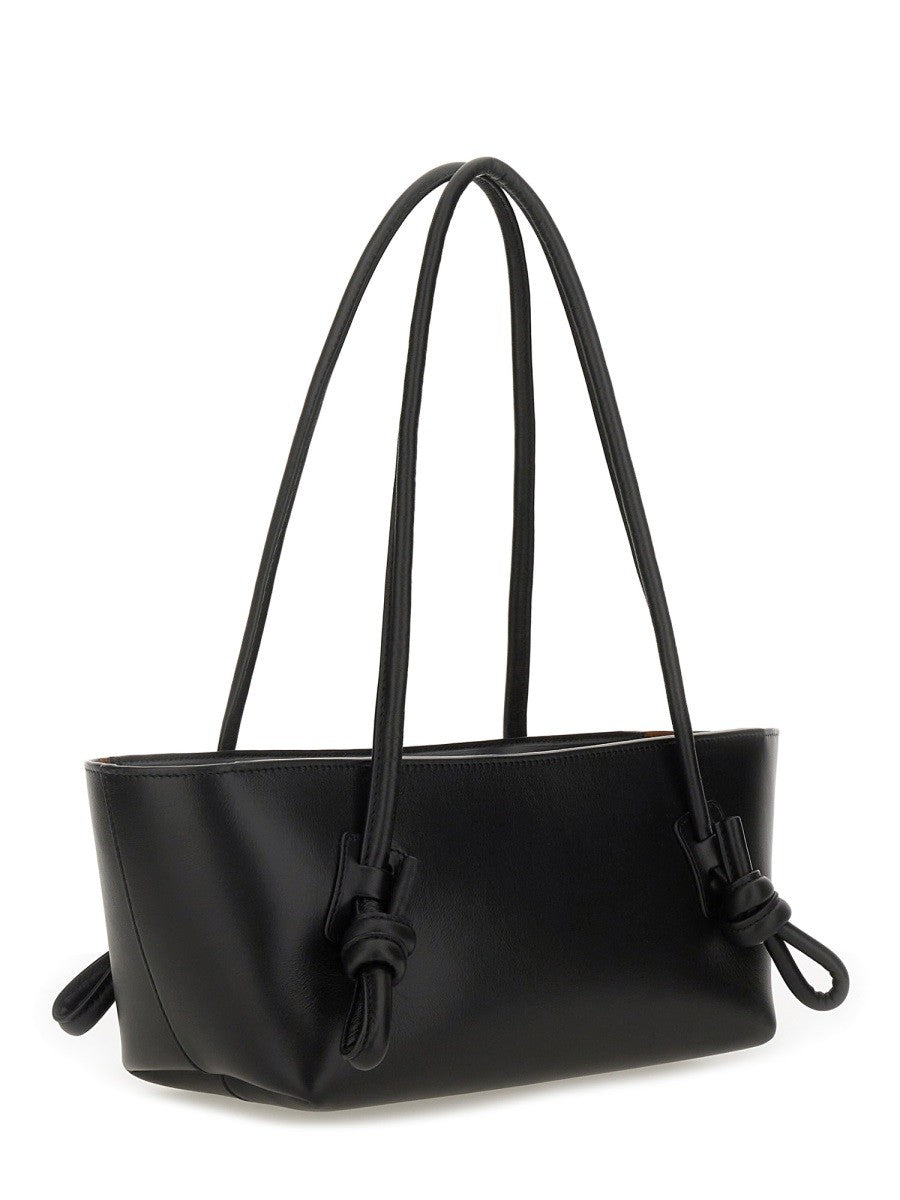 Hereu Women's Baguette Bag Fleca Black, view 2