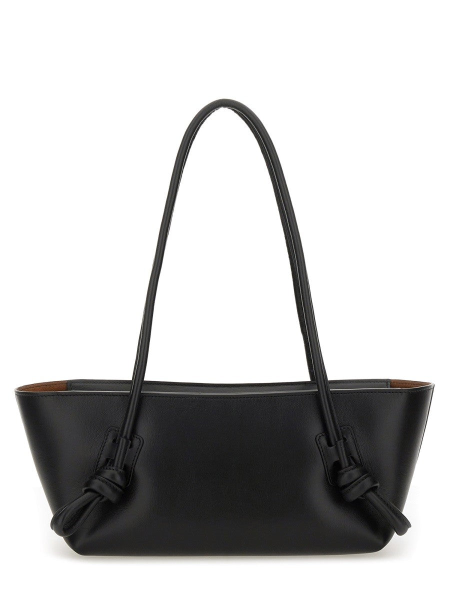 Hereu Women's Baguette Bag Fleca Black, view 3