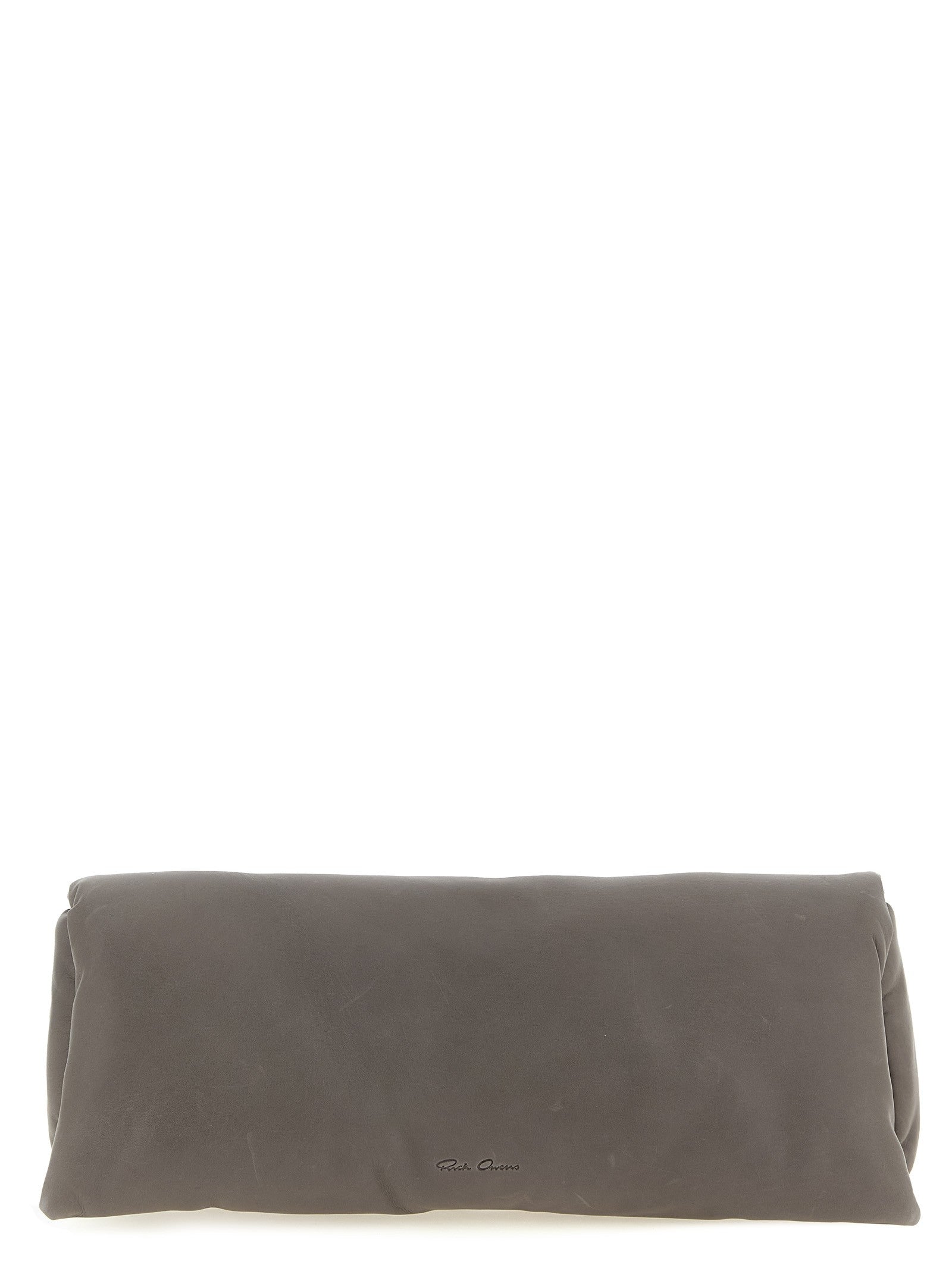 Rick Owens Baguette Clutch Grey
