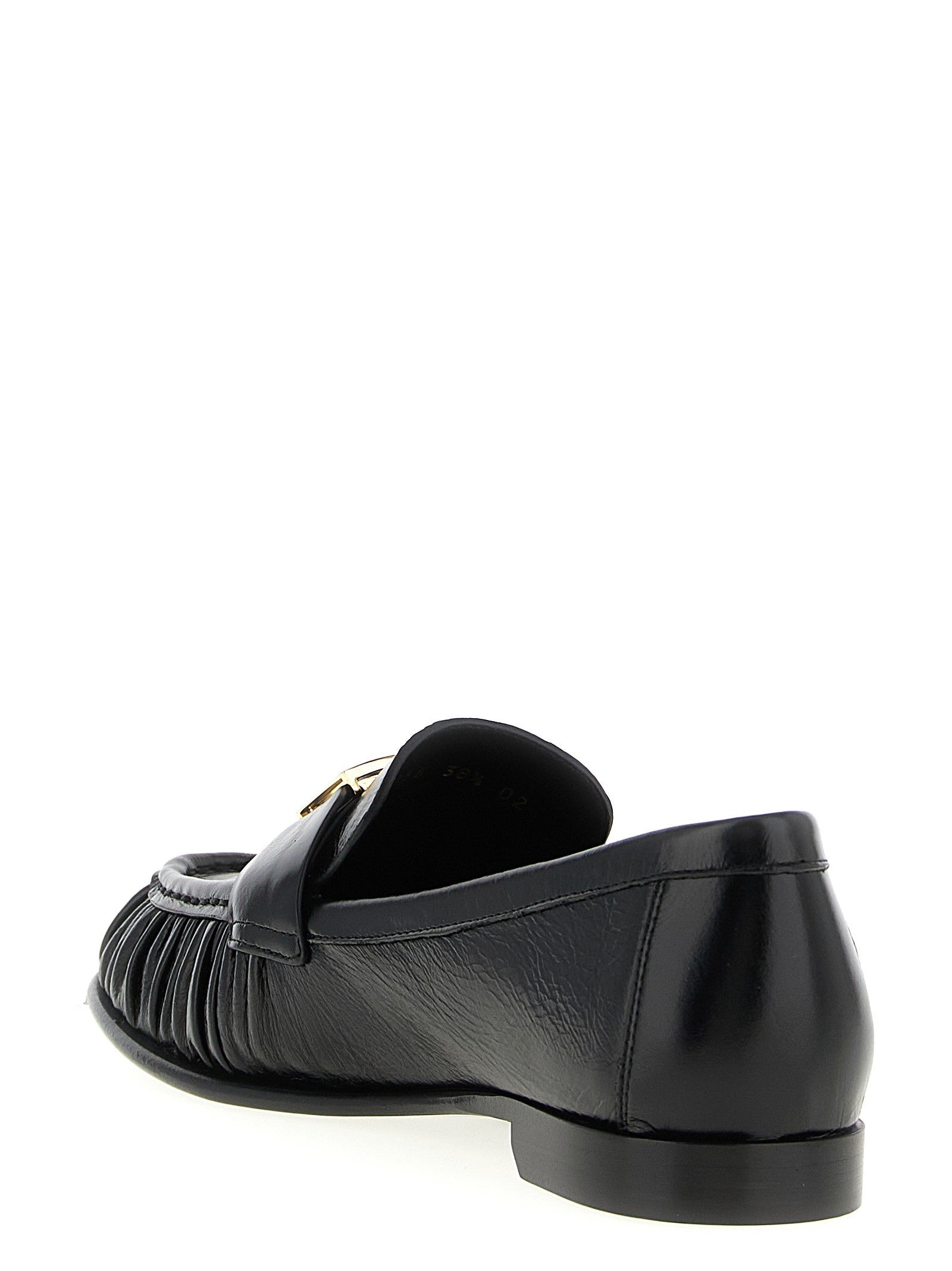 Fendi Baguette Loafers Black