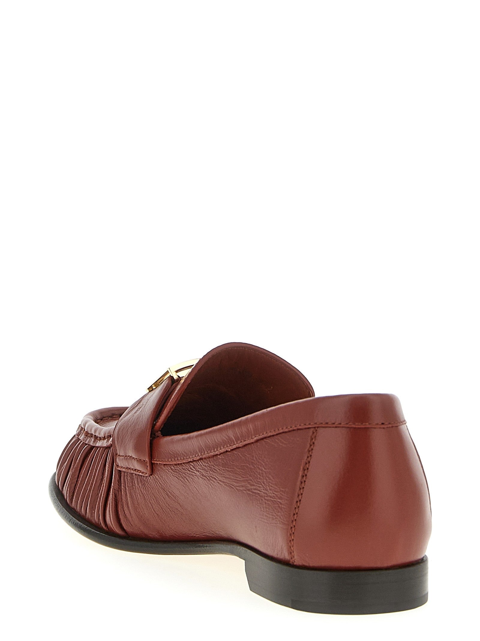 Fendi Baguette Loafers Brown