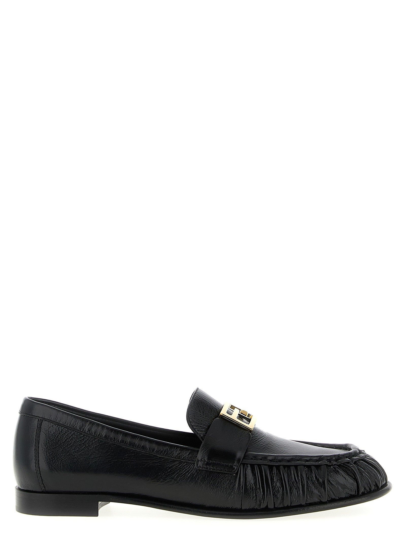 Fendi Baguette Loafers Black
