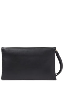 Fendi Women's Baguette Mom Pouch Black