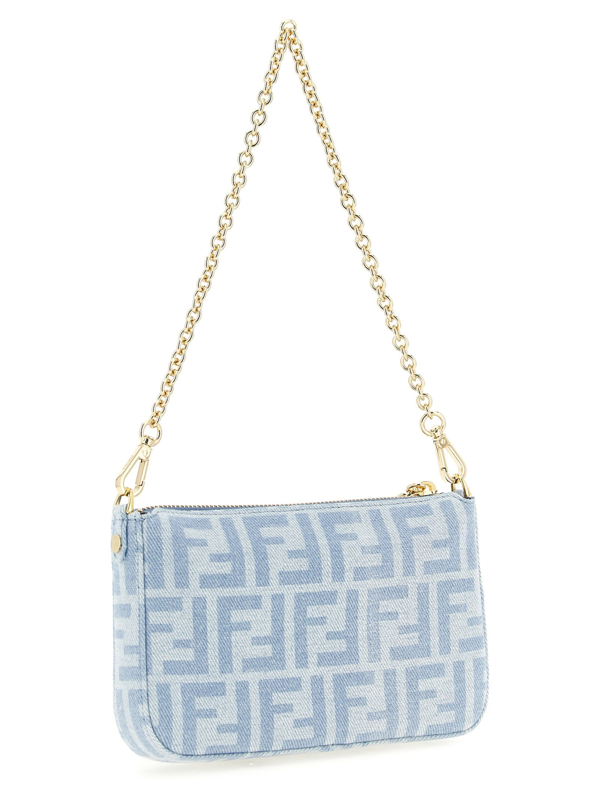 Fendi Baguette Pouch Blue, view 2