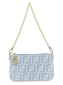 Fendi Baguette Pouch Blue