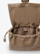 Fendi Women's Baguette Soft Large Leather Bag Gold, view 5