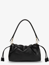 Fendi Women's Baguette Soft Medium Leather Shoulder Bag Black