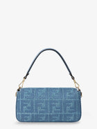 Fendi Women's Baguette® Handbag in Raffia Blue