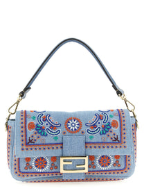 Fendi Baguette® Medium Shoulder Bag Blue
