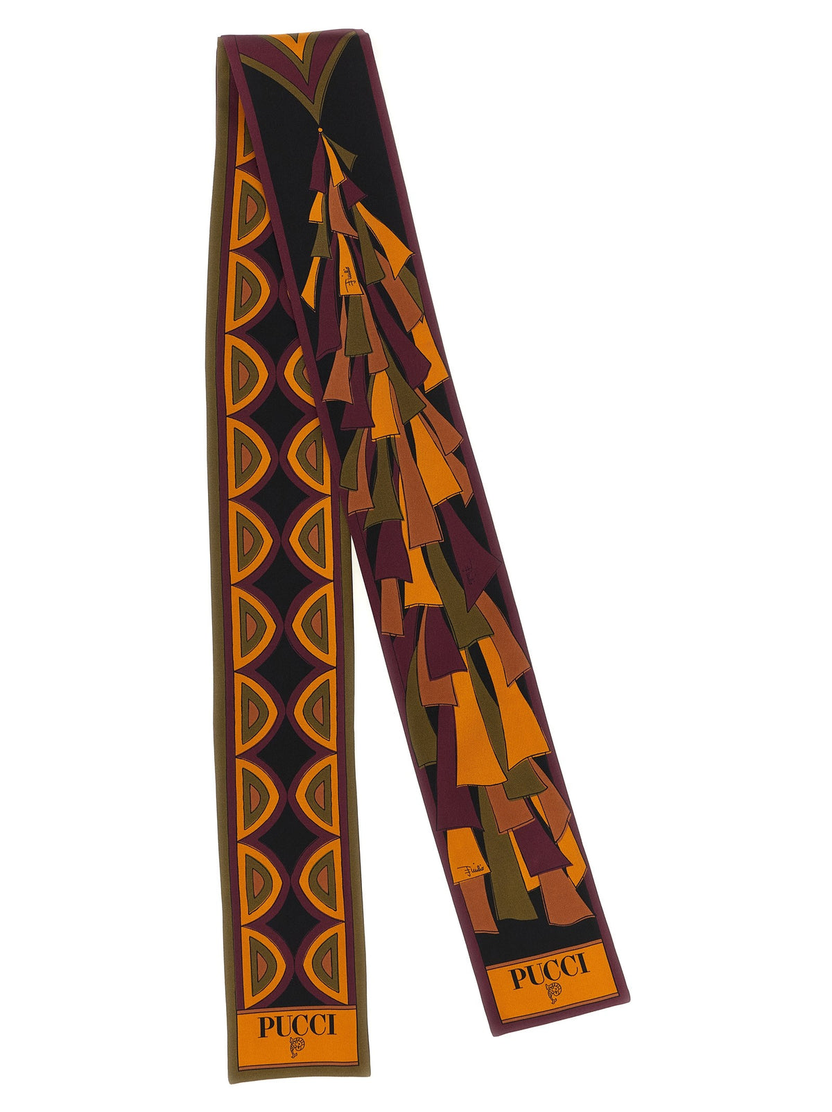Emilio Pucci Baiadera Scarf Gold